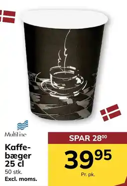 Dagrofa S-Engros Multiline Kaffe-bæger tilbud