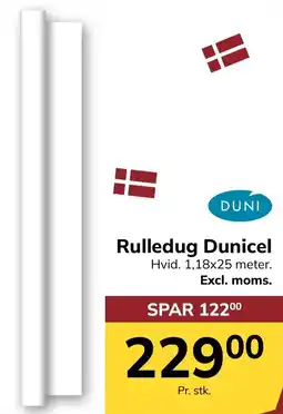 Dagrofa S-Engros Duni Rulledug Dunicel tilbud