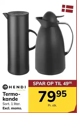 Dagrofa S-Engros Hendi Termokande tilbud