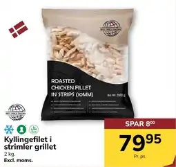 Dagrofa S-Engros Best Price Trading Kyllingeplet i strimler grillet tilbud