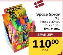 Dagrofa S-Engros Astrokid Space Spray tilbud