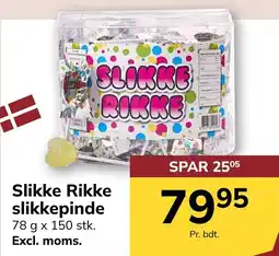 Dagrofa S-Engros Slikke Rikke slikkepinde tilbud