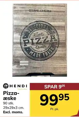 Dagrofa S-Engros Hendi Pizza-æske tilbud