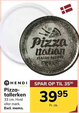 Dagrofa S-Engros Hendi Pizza-tallerken tilbud