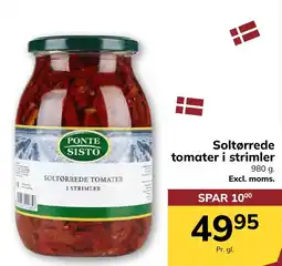 Dagrofa S-Engros Ponte Sisto soltørrede tomater i strimler tilbud
