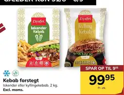 Dagrofa S-Engros Ziyafet kebab forstegt tilbud