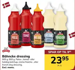 Dagrofa S-Engros Bähncke dressing tilbud