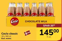 Dagrofa S-Engros Cocio classic chocolate milk tilbud