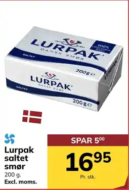Dagrofa S-Engros Lurpak saltet smør tilbud