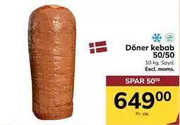 Dagrofa S-Engros Döner kebab 50/50 tilbud