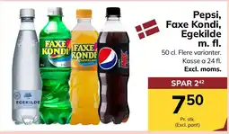 Dagrofa S-Engros Pepsi, Faxe Kondi, Egekilde m. fl. tilbud