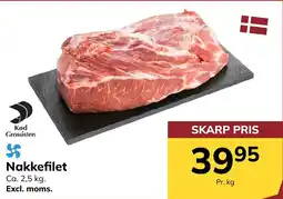 Dagrofa S-Engros Kød Grossisten Nakkefilet tilbud