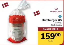 Dagrofa S-Engros Danish Crown Professional Hamburger US tilbud