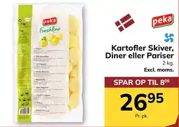 Dagrofa S-Engros Peka kartofler skiver, diner eller pariser tilbud