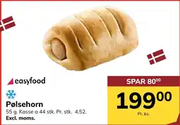 Dagrofa S-Engros easyfood Pølsehorn tilbud
