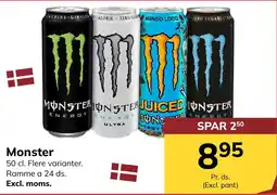Dagrofa S-Engros Monster tilbud