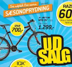 Thansen X-ZITE MTB 26 tilbud