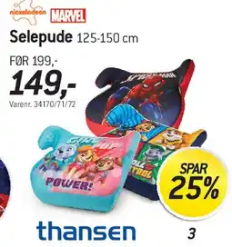 Thansen Selepude 125-150 cm tilbud
