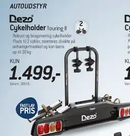 Thansen Dezo Cykelholder Touring II tilbud