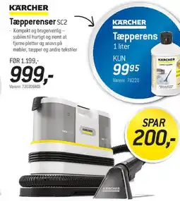 Thansen Kärcher Tæpperenser SC2 tilbud