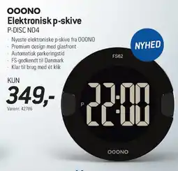 Thansen OOONO Elektronisk p-skive P-DISC N04 tilbud