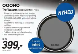 Thansen OOONO Trafikalarm CO-DRIVER N02 PLUS tilbud