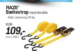 Thansen Bæltestrop med skralde tilbud