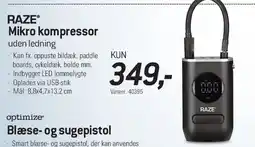Thansen RAZE Mikro kompressor (uden ledning) tilbud