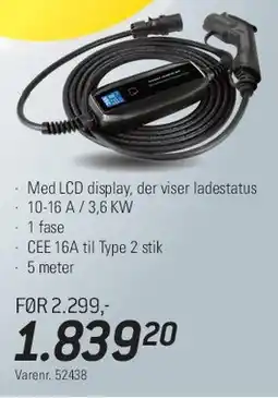Thansen Lader til el-bil tilbud