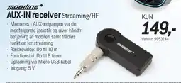 Thansen AUX-IN receiver Streaming/HF tilbud