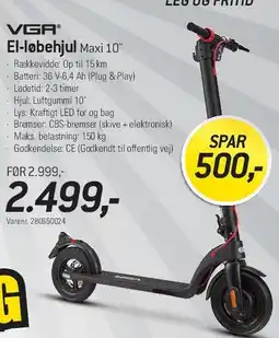 Thansen El-løbehjul Maxi 10 tilbud