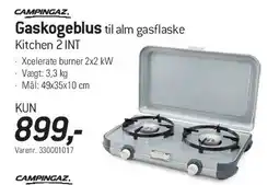 Thansen Gaskogeblus til alm. gasflaske Kitchen 2 IN1 tilbud