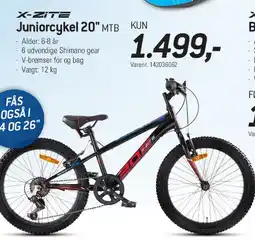Thansen Juniorcykel 20 MTB tilbud