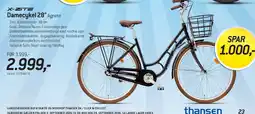 Thansen X-ZITE Damecykel 28 Agnete tilbud