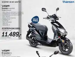 Thansen Scooter Street-X EFI tilbud