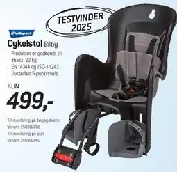 Thansen Cykelstol Bilby tilbud