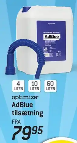 Thansen optimize AdBlue tilsætning tilbud