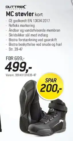 Thansen MC støvler kort tilbud