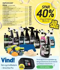 Thansen optimize Bilpleje - priseksempler tilbud
