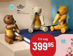 Kop & Kande Kay Bojesen bjørne (træfigurer) tilbud