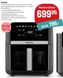 Kop & Kande Airfryer (9.1 L) tilbud