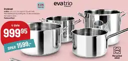 Kop & Kande Grydesæt, 4 dele (Eva Trio) tilbud