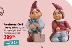 Kop & Kande Årnissepar 2015 (Uffe og Andrea) tilbud