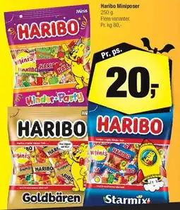 Calle Haribo Miniposer tilbud