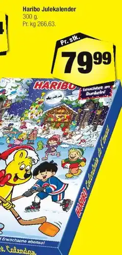 Calle Haribo Julekalender tilbud