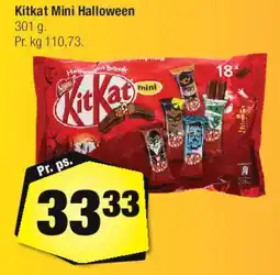 Calle KitKat Mini Halloween tilbud