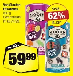 Calle Van Slooten Favourites tilbud