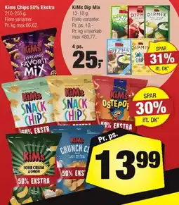 Calle KiMs Chips 50% Ekstra tilbud