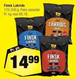 Calle Finsk Lakrids tilbud