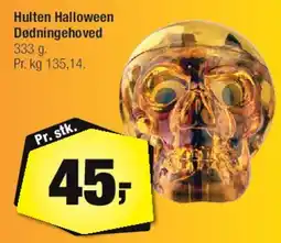 Calle Hulten Halloween Dødningehoved tilbud